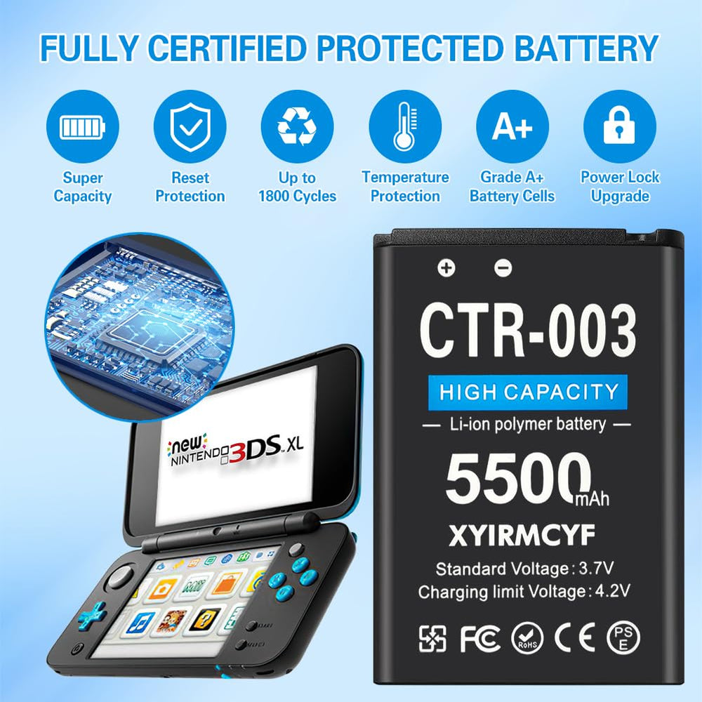 XYIRMCYF packaging and setup guide supports safe, simple battery upgrades.