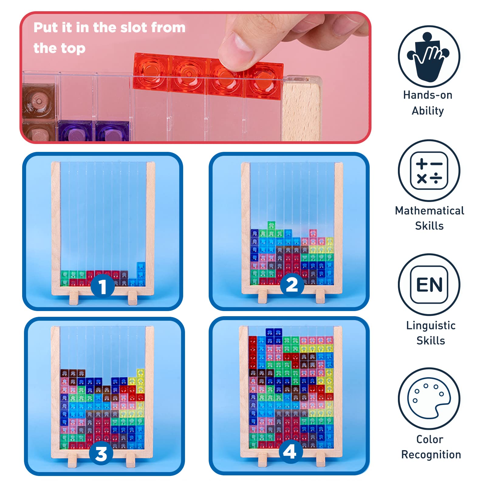 Xylolin beech wood game board is sturdy and long-lasting