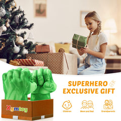 XYMTOY close up reveals detailed design and vibrant green color