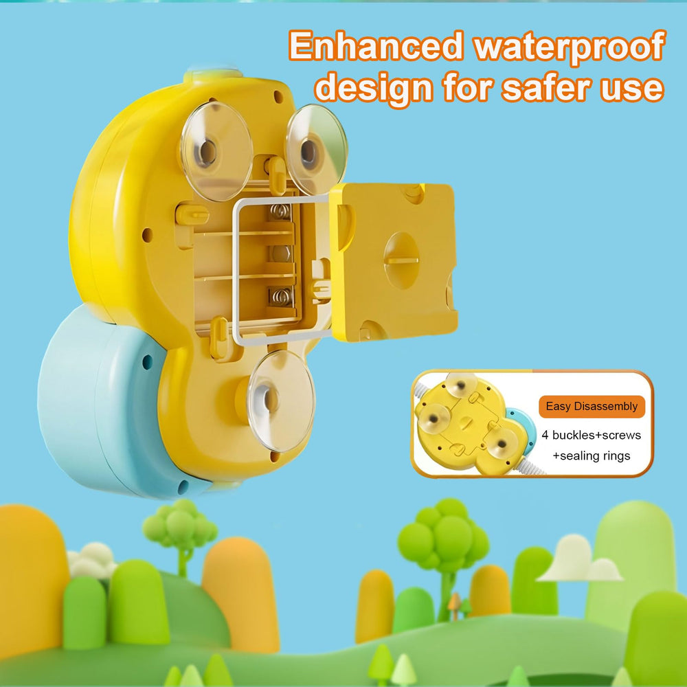 XYUYTOEI battery-operated bath toy delivers steady water flow during bath time