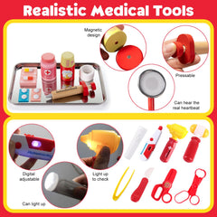 XZZO doctor kit bandages and syringe for creative care scenarios