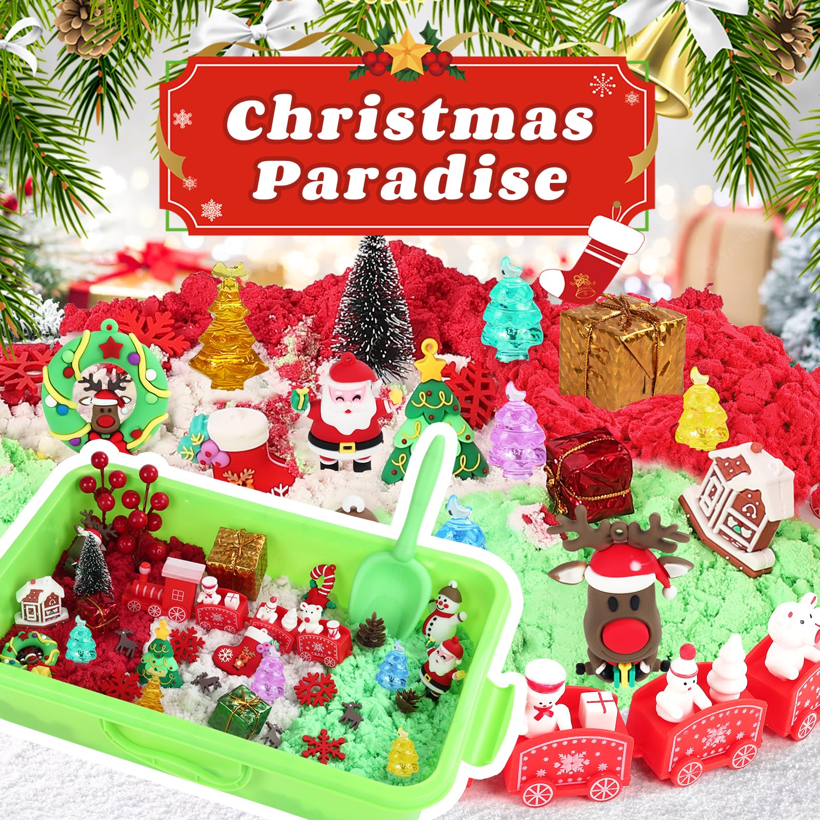 Y-FABKKI gift deco pieces spark festive scene crafting