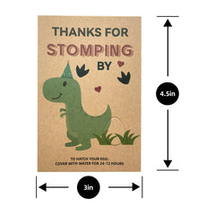 Y_Bong egg-hatching card closeup with playful message and colors.