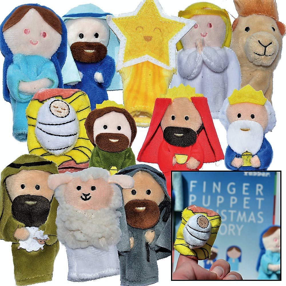 Yabber Nativity Baby Jesus puppet for storytelling and classroom read-alouds
