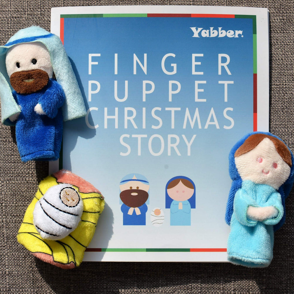 Yabber Nativity Star puppet to highlight the nativity moment during readings