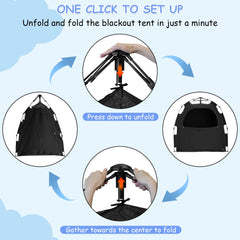 YABORAS Sleep Tent foldable storage bag supports travel and portability