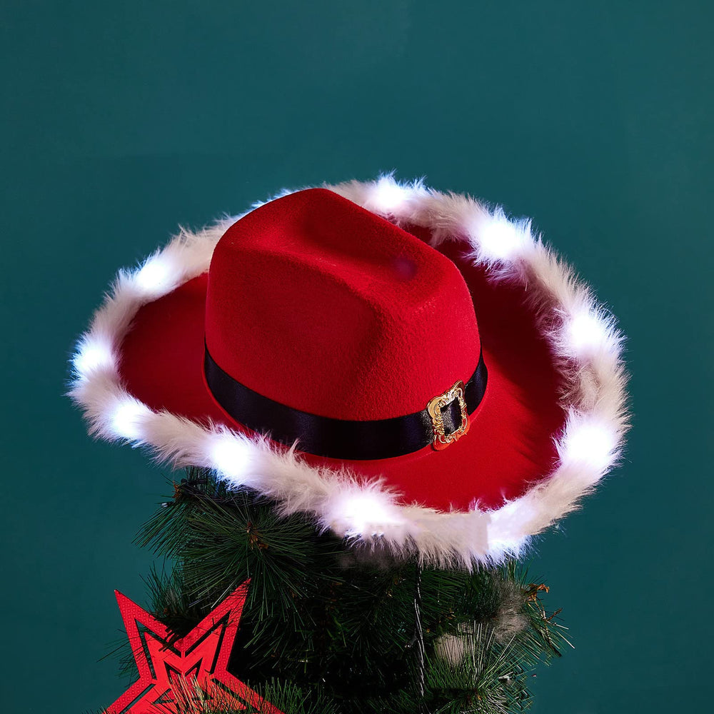 YADIRF LED hat worn by adult model during costume party