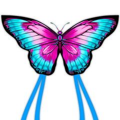 YFAFENGS butterfly kite doubles as colorful room decor.