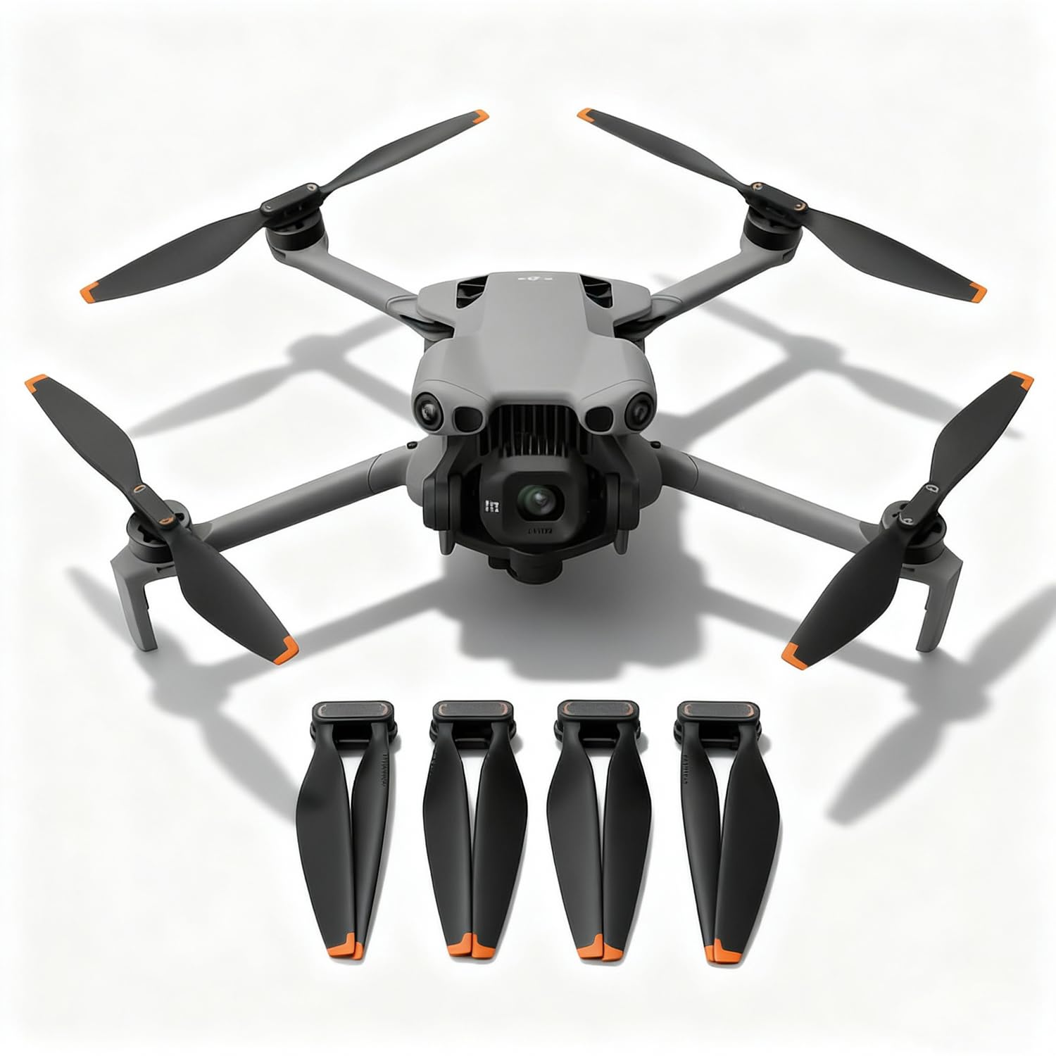 YAJOJO low-noise propellers provide quieter operation during flights.