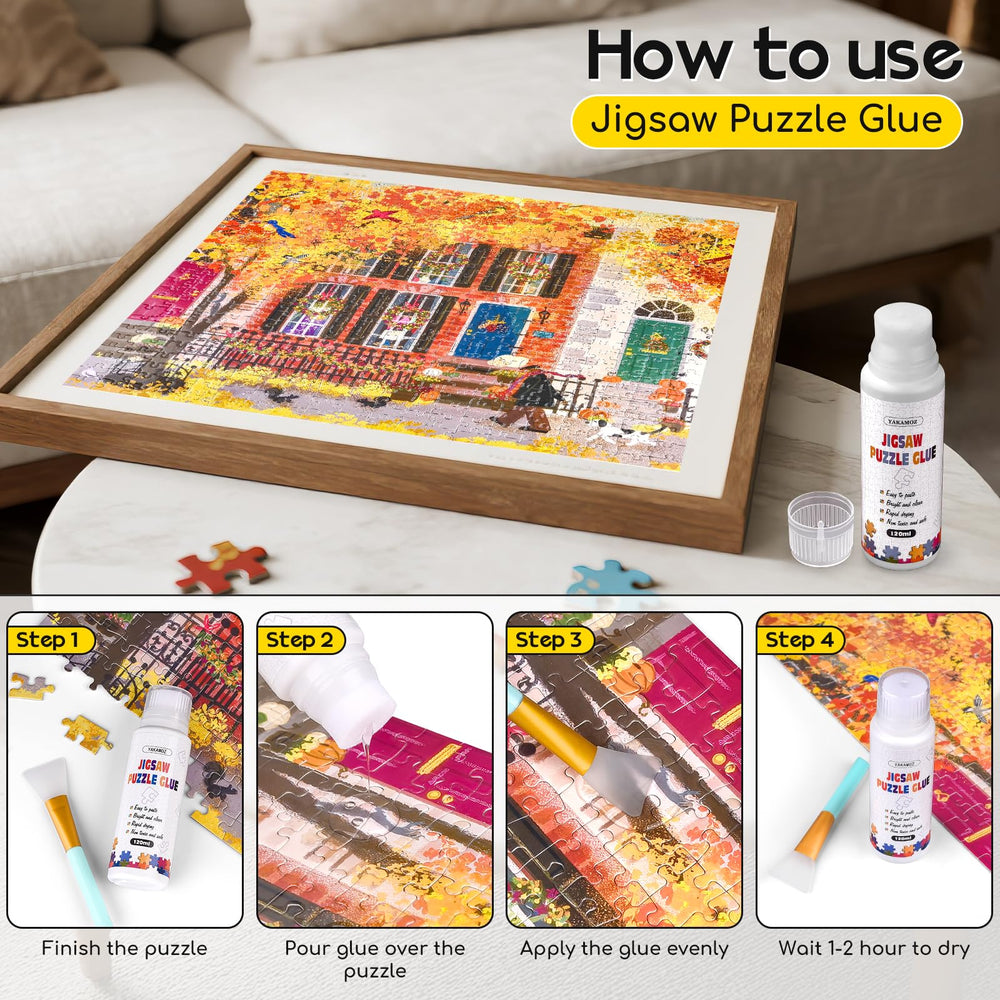 YAKAMOZ jigsaw glue bottle profile for easy storage.
