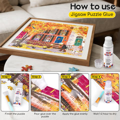 YAKAMOZ jigsaw glue bottle profile for easy storage.