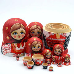 YAKELUS open-doll set for nesting and revealing surprise interiors