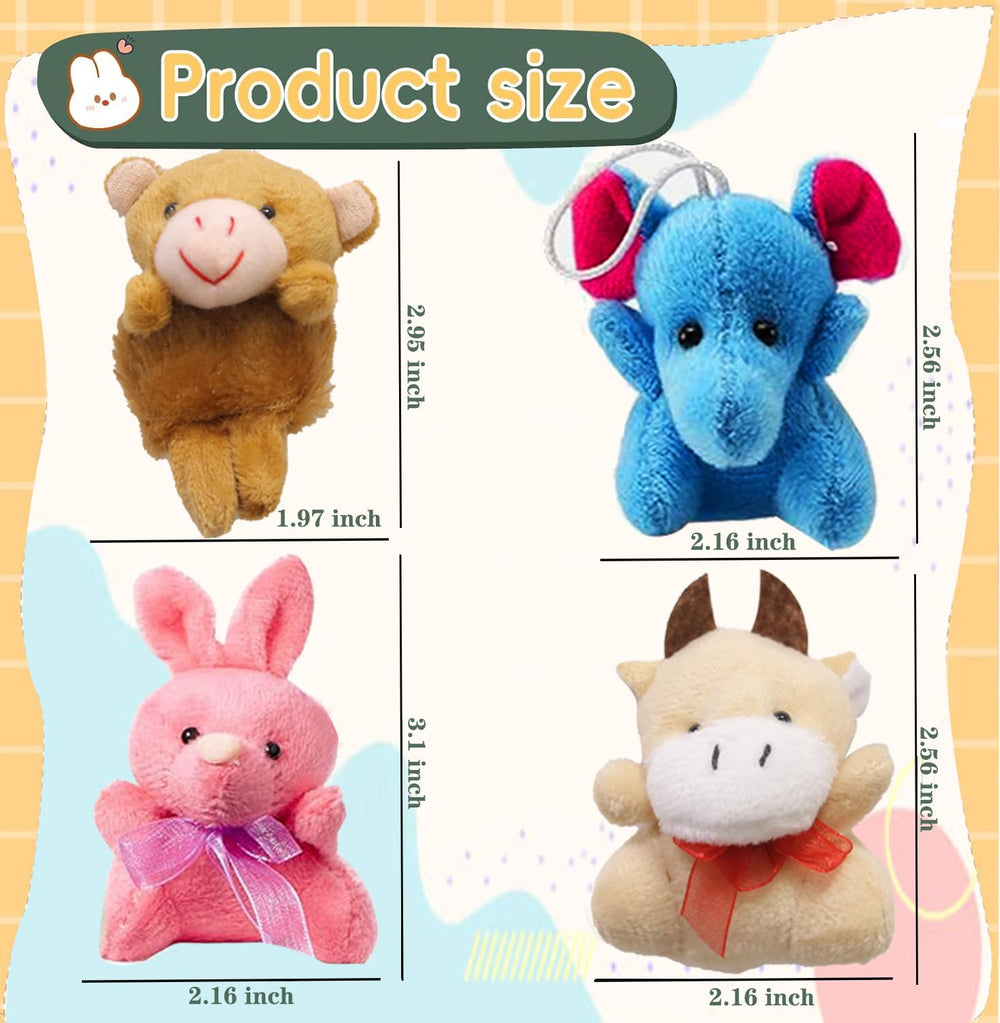 Yaliuliu mini plush dogs suitable as party favors and bag decor