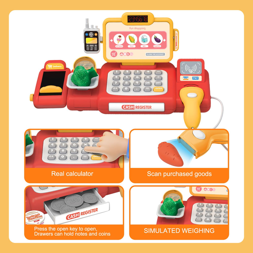 Yalujumb cash register pretend tool helps with basic math exploration