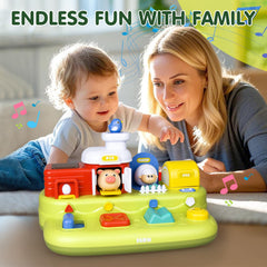 Yalujumb non-toxic ABS material ensures safe toddler play