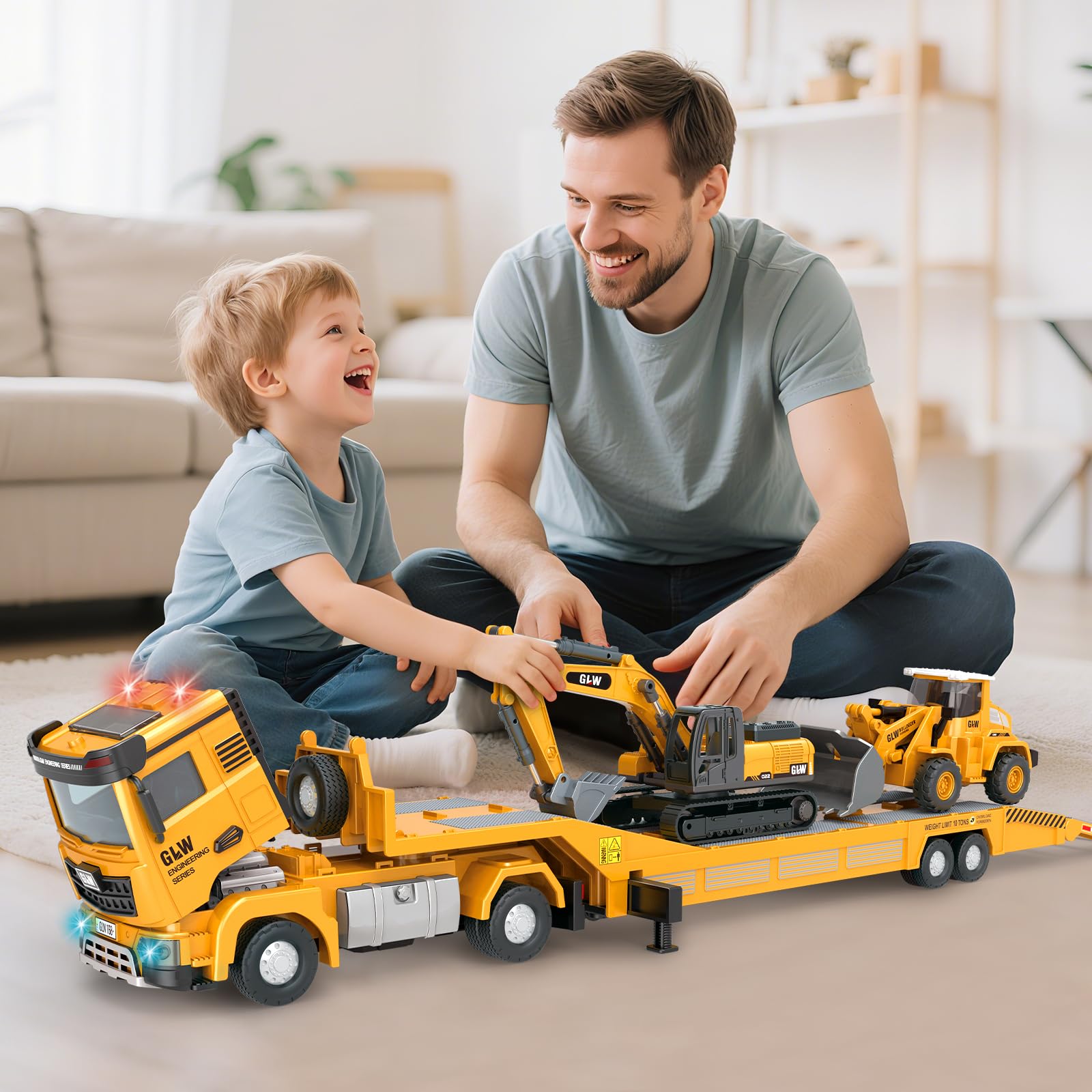 Yalujumb rotating joints enable lifelike vehicle movement during play.