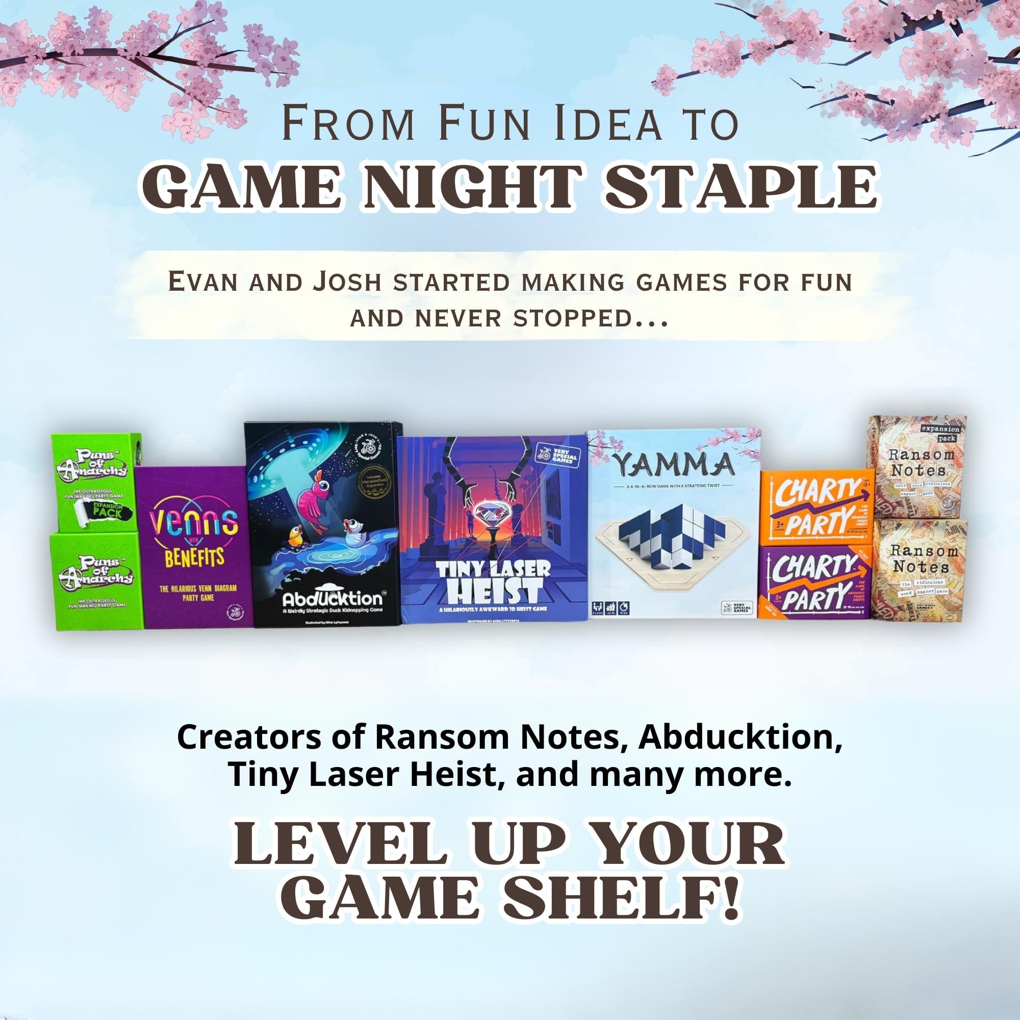 Family game night with Yamma ready for play