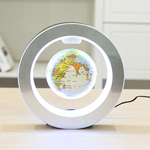 YANGHX floating globe in air demonstrates magnetic levitation for modern interiors.
