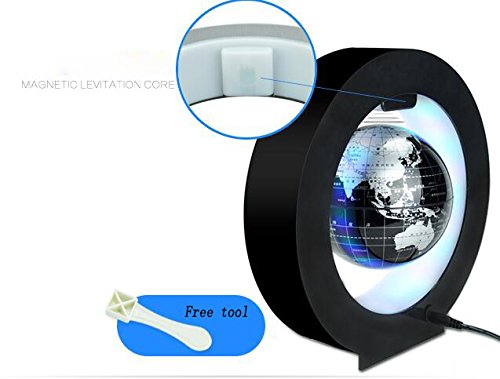 YANGHX white globe display as chic centerpiece for home or office.