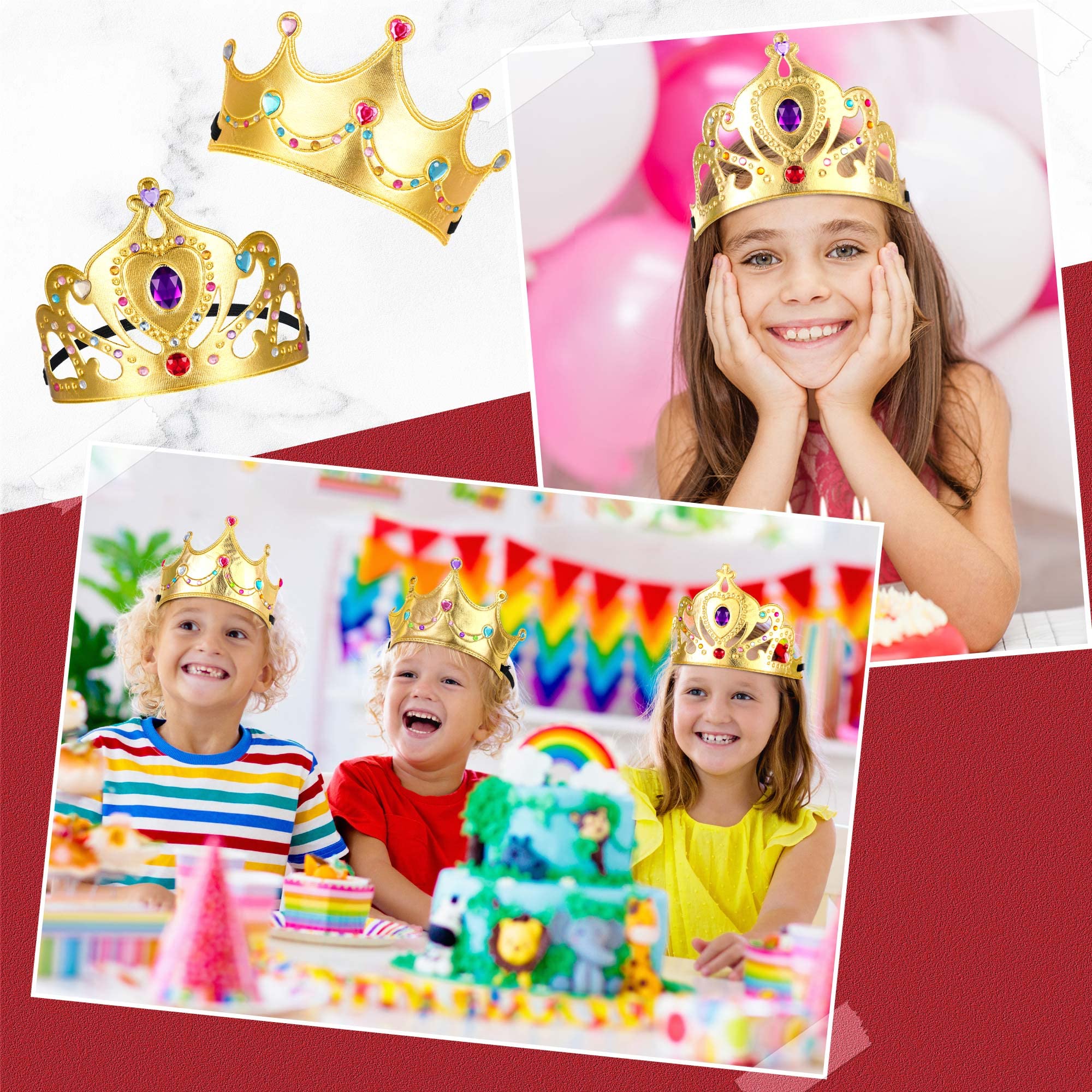 Yaomiao DIY crowns kit boosts creativity with colorful, adjustable crown designs.