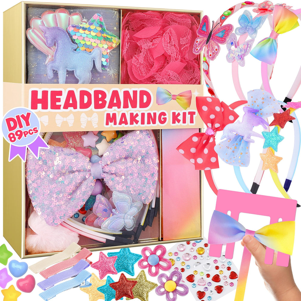YASEST headband maker with bow card for creative hairstyles and personalized accessories.