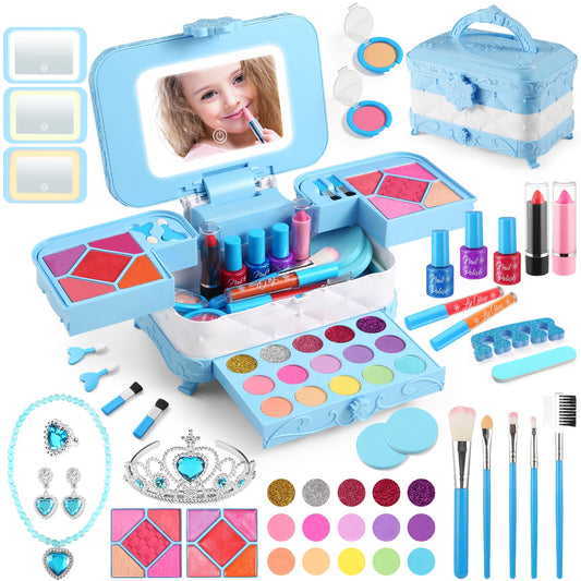 YasinKidz 57-in-1 kit with LED mirror for bright lighting during play