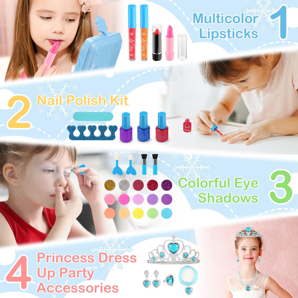 YasinKidz lip gloss and lipstick set for tiny makeup experiments