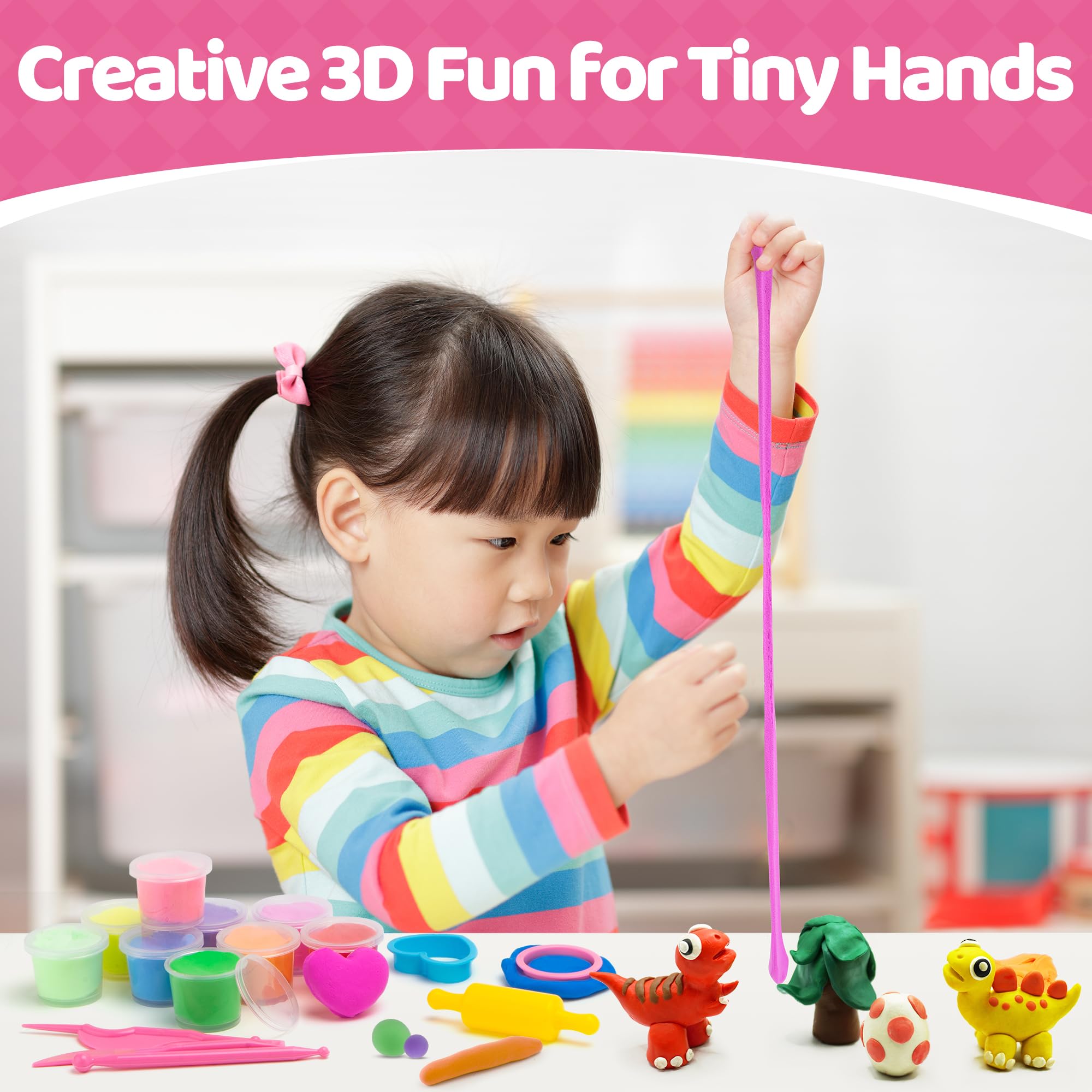 Great party favors from YasTant 56-pack slime kit for kids gatherings