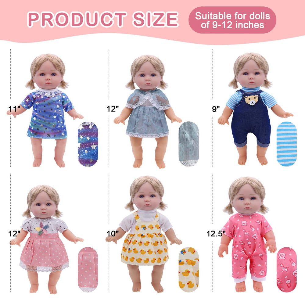 YAYYAY Alive Girl Doll Clothes handmade durable stitching, long-lasting doll outfits.