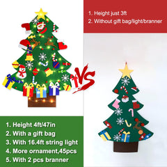 Yazi 16.4ft light strip enhances cozy evenings for the tree.