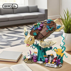 YB YIBO 1,271-piece set pieces arrayed for building enjoyment