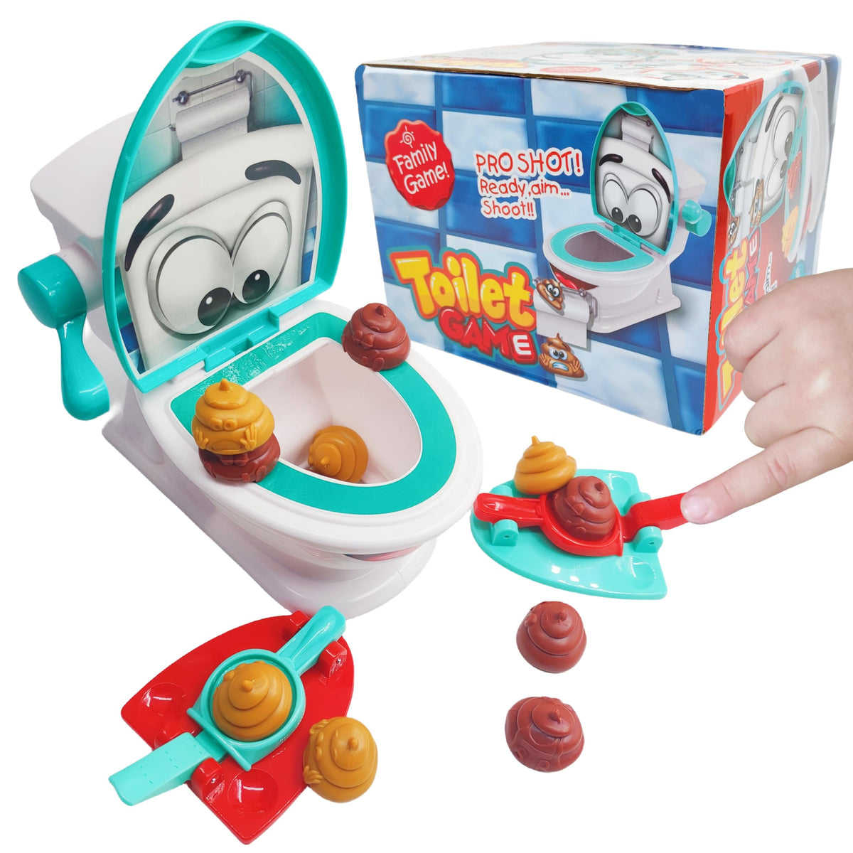 Ybgocot Poop Game with colorful poops sparks family bonding.