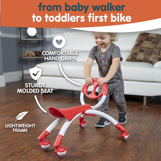 YBIKE Pewi red side view highlighting lightweight design for easy transport