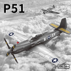YBLOCK P51 Mustang wheels enable smooth rolling play and accurate stance.