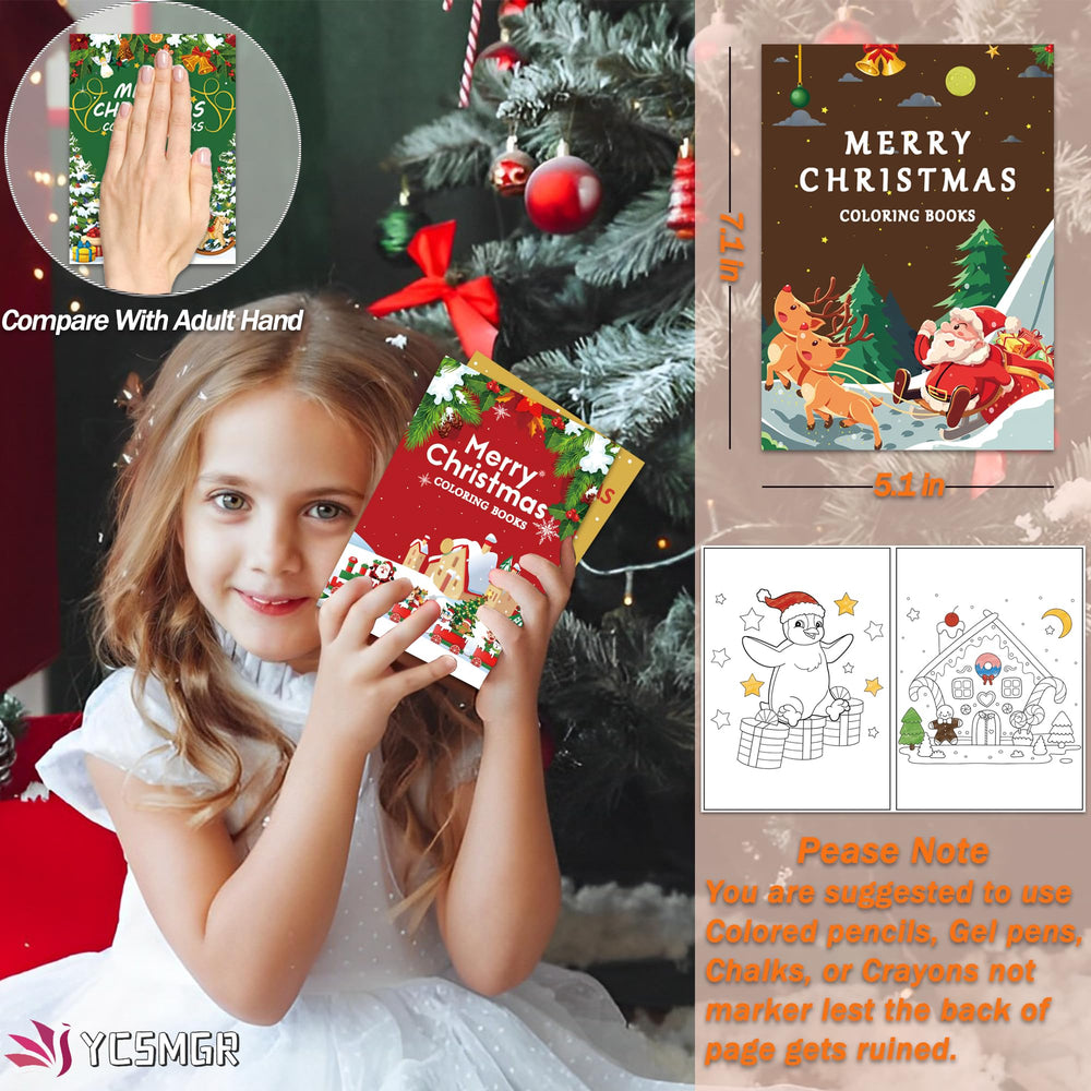 YCSMGR Santa Claus page supports festive storytelling during coloring