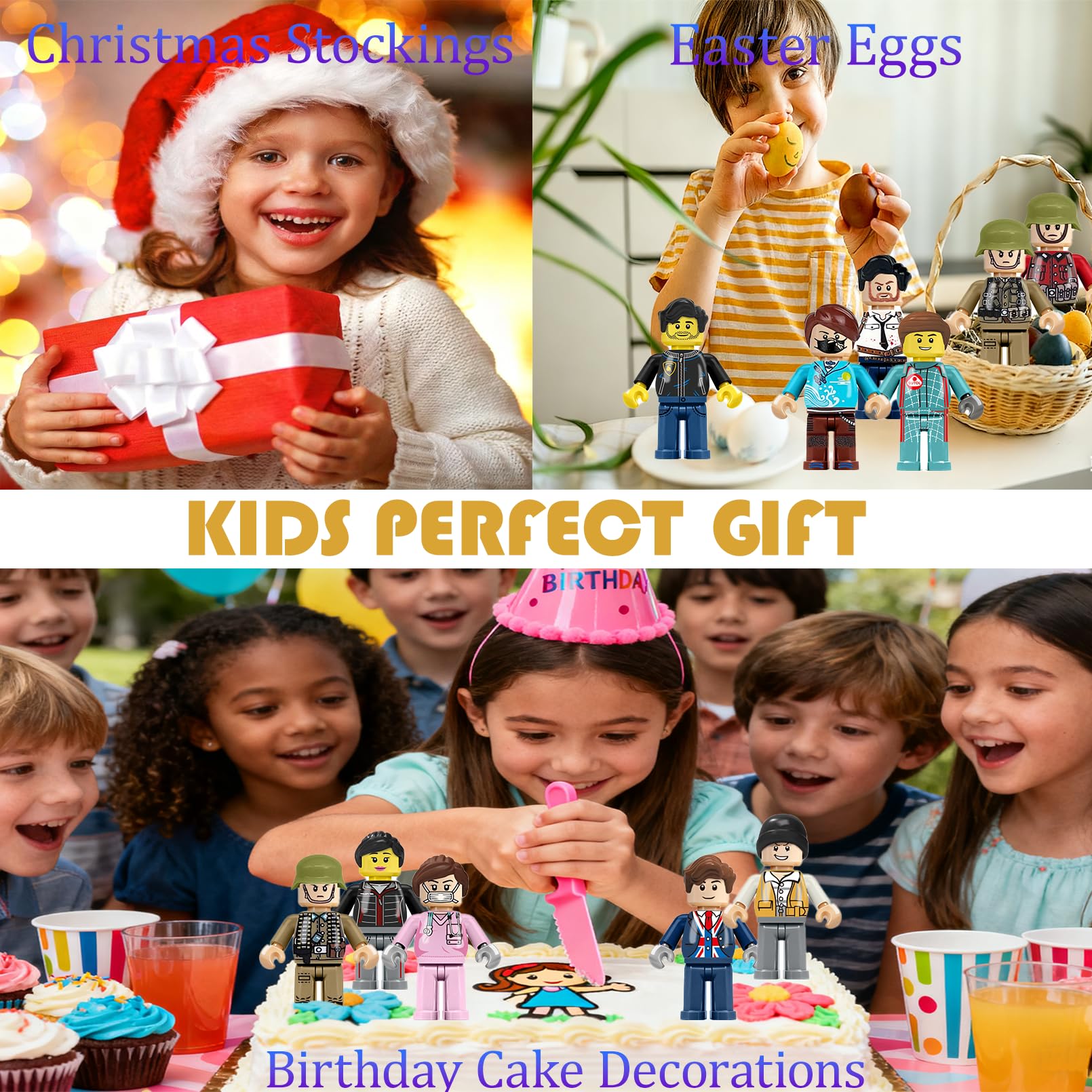 YCSXhandpick kid-friendly mini figures suit playrooms, classrooms, and parties.