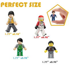 YCSXhandpick minifigures accessories pack enhances storytelling with tiny outfits and props.