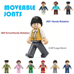 YCSXhandpick movable joints figures enable dynamic poses for creative scenes.