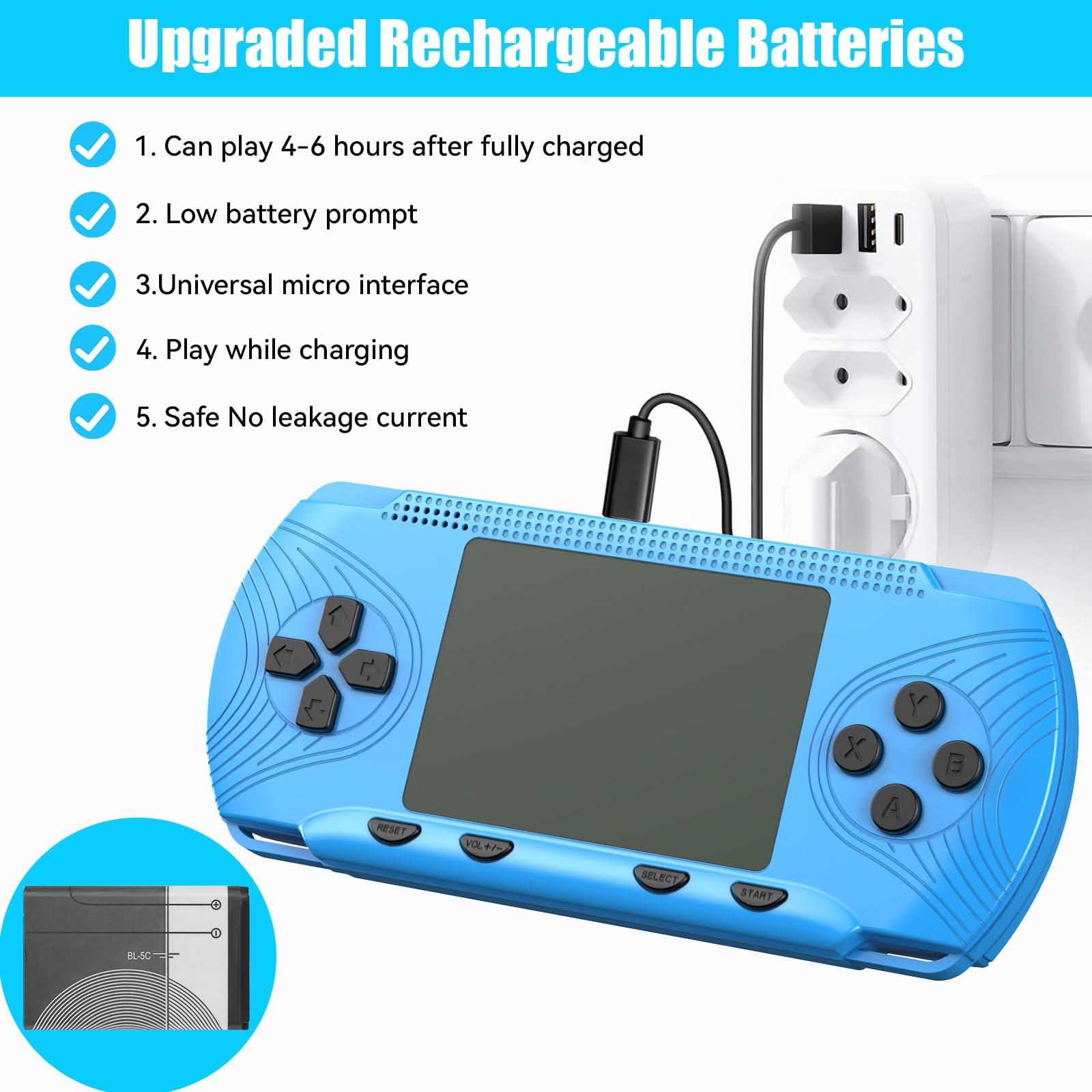 YDHZ portable travel gaming in a slim, lightweight package
