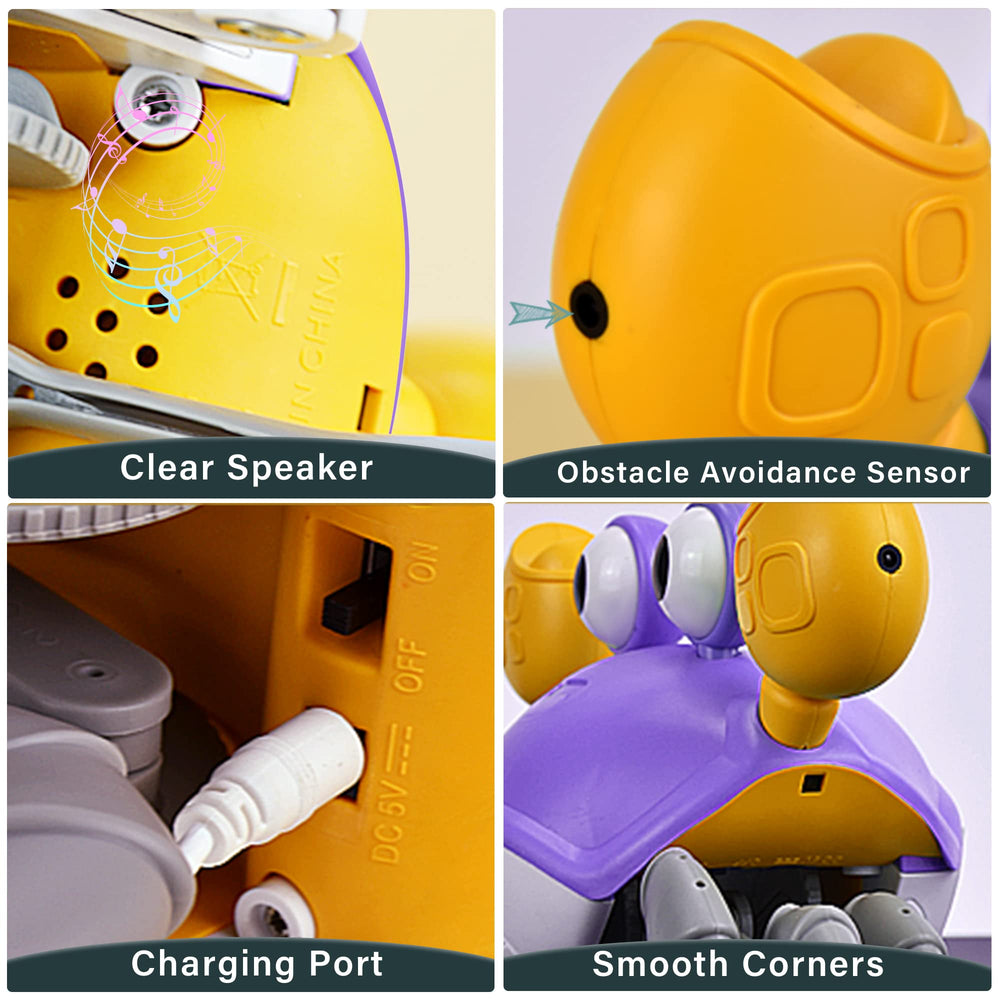 Yeaye Crawling Crab lights and music for interactive play sessions.