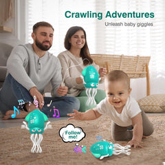 Yeaye Dancing Squid toy USB rechargeable for easy reuse.