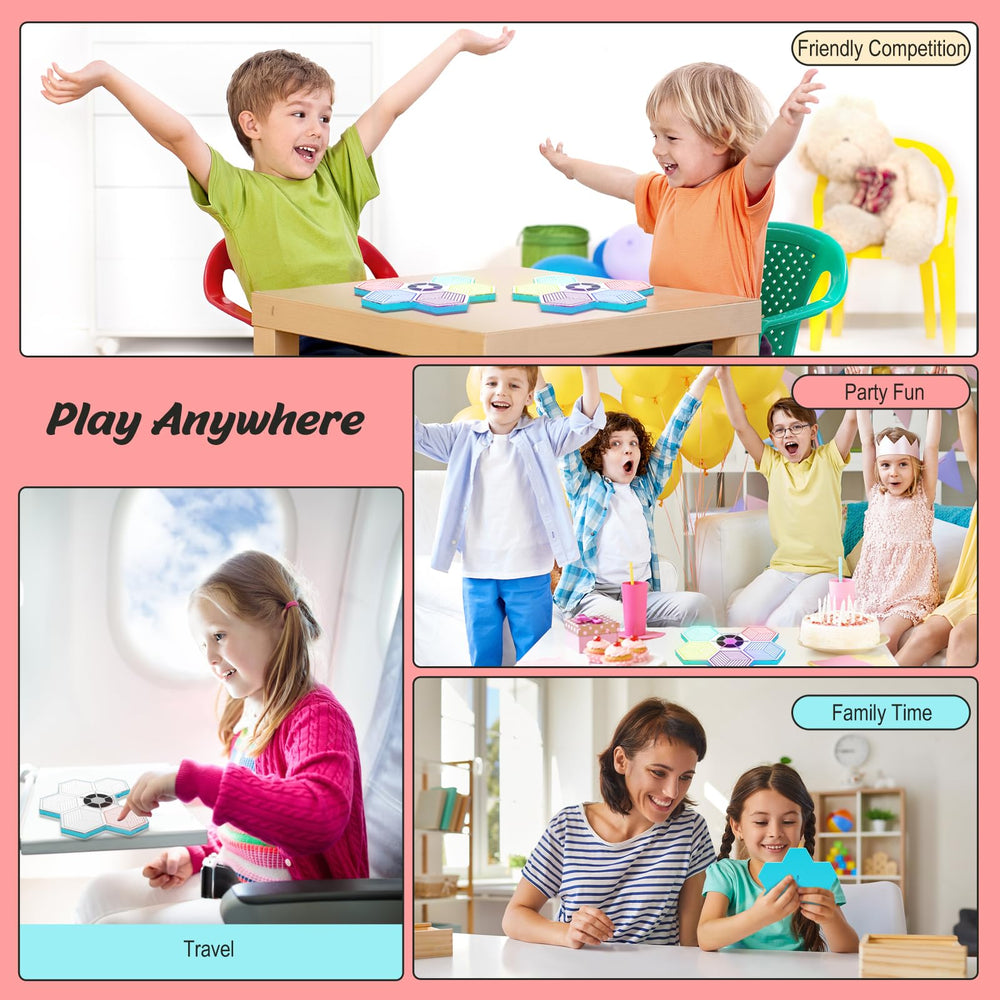 Yeaye rechargeable memory game board saves on battery changes.