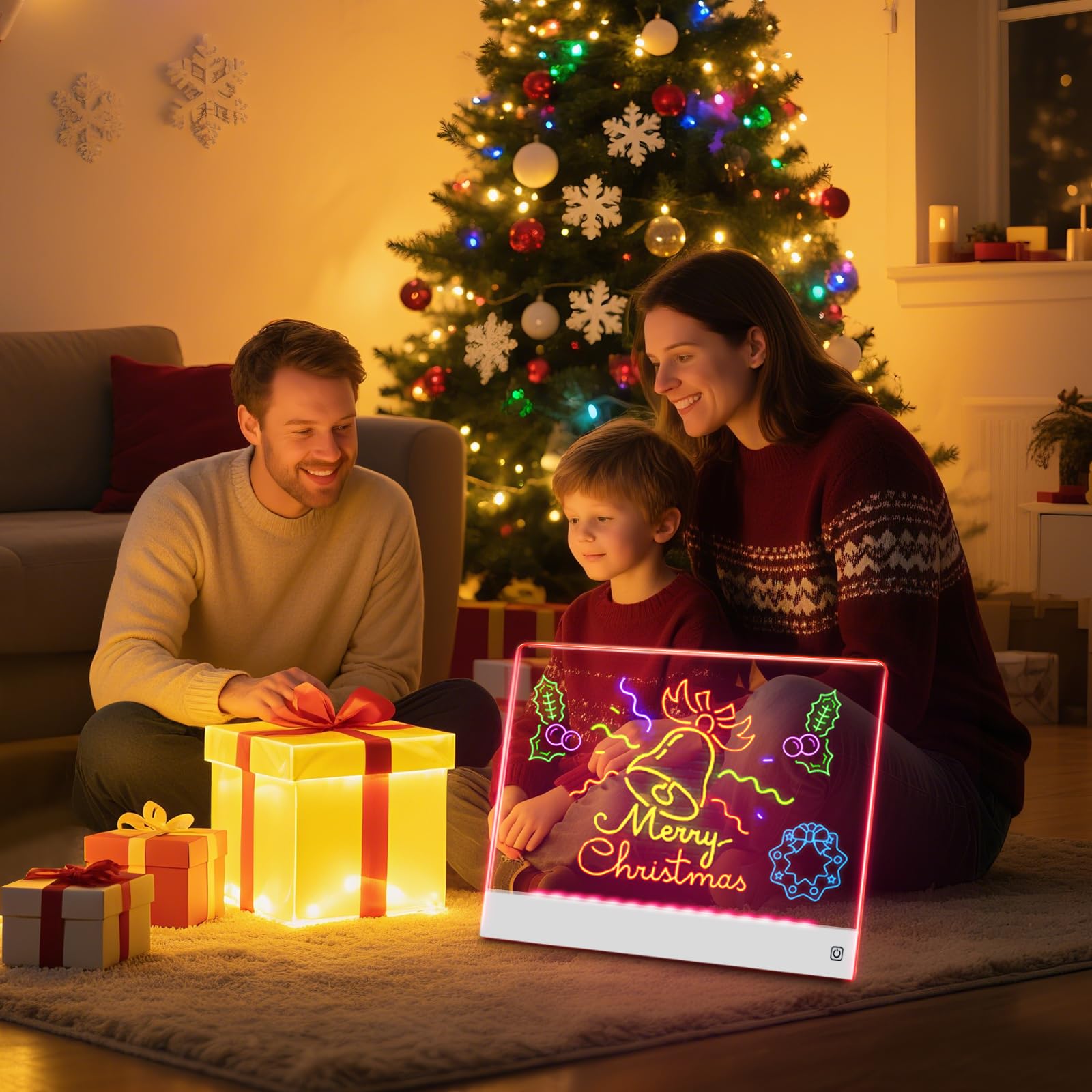Yecuip Lumi Board is travel-friendly for car trips and classrooms.
