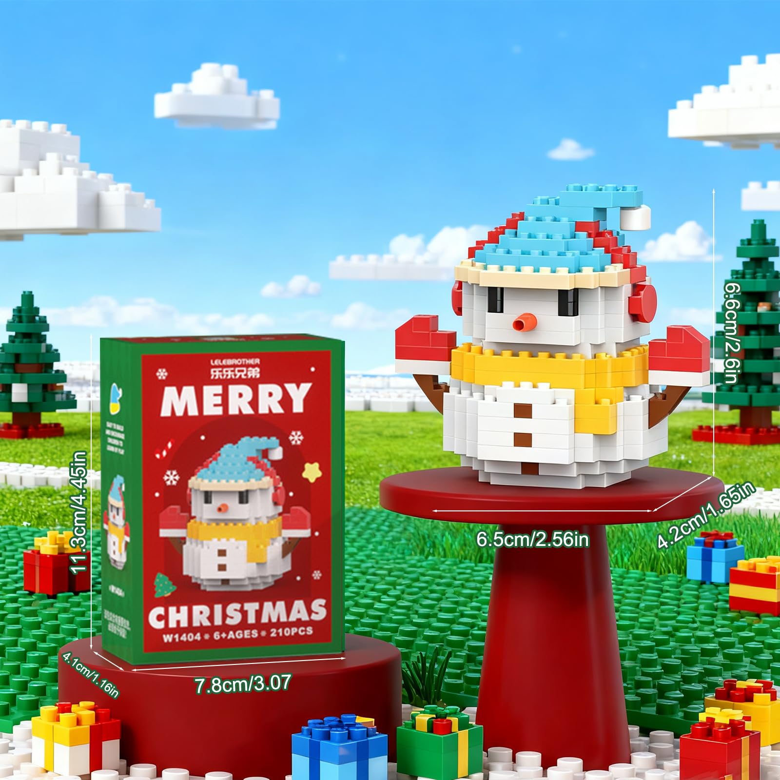Yee hfafa reindeer design building blocks close-up for seasonal storytelling