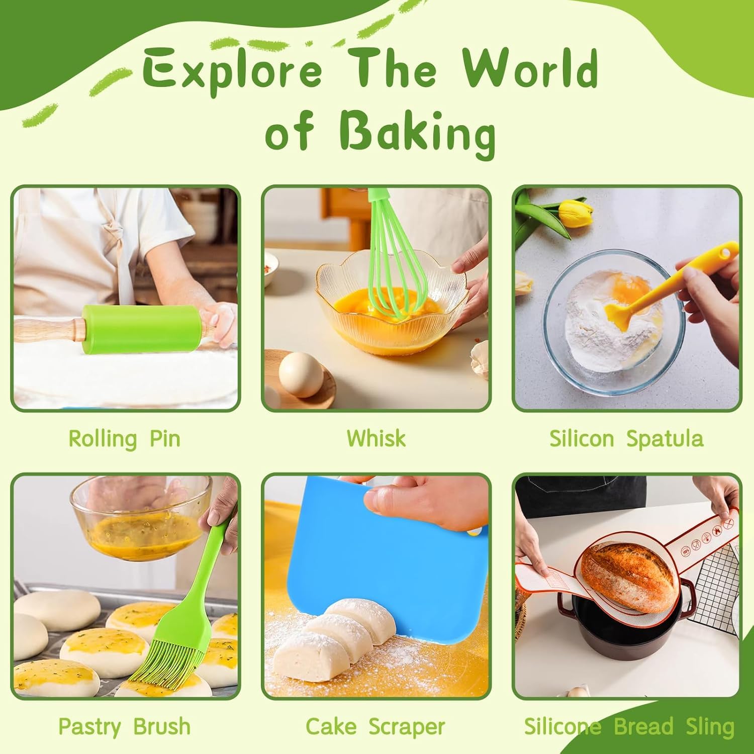 Yeeammk crinkle cutter offers easy slicing with gentle edges.