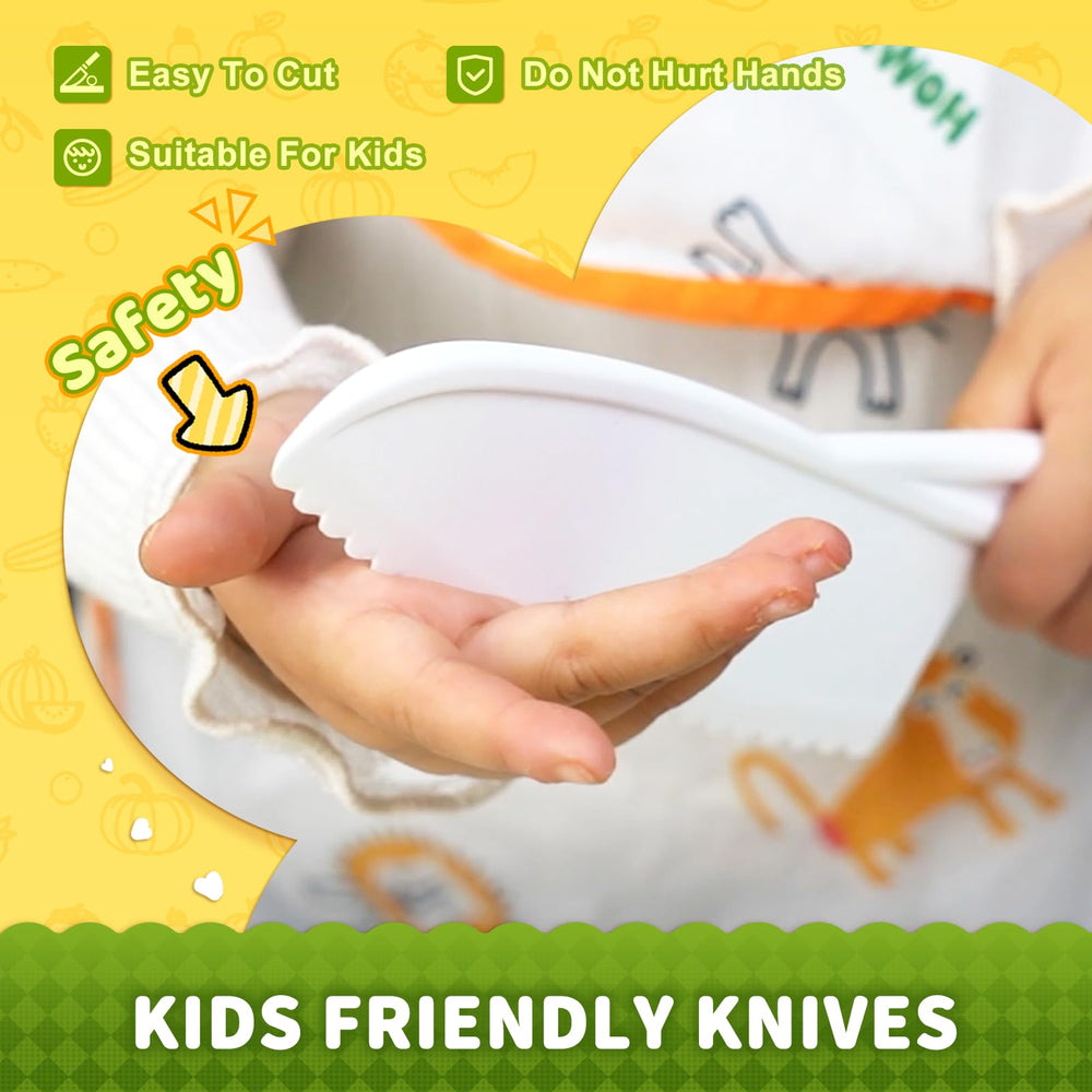 Yeeammk child using tools for hands-on cooking and learning