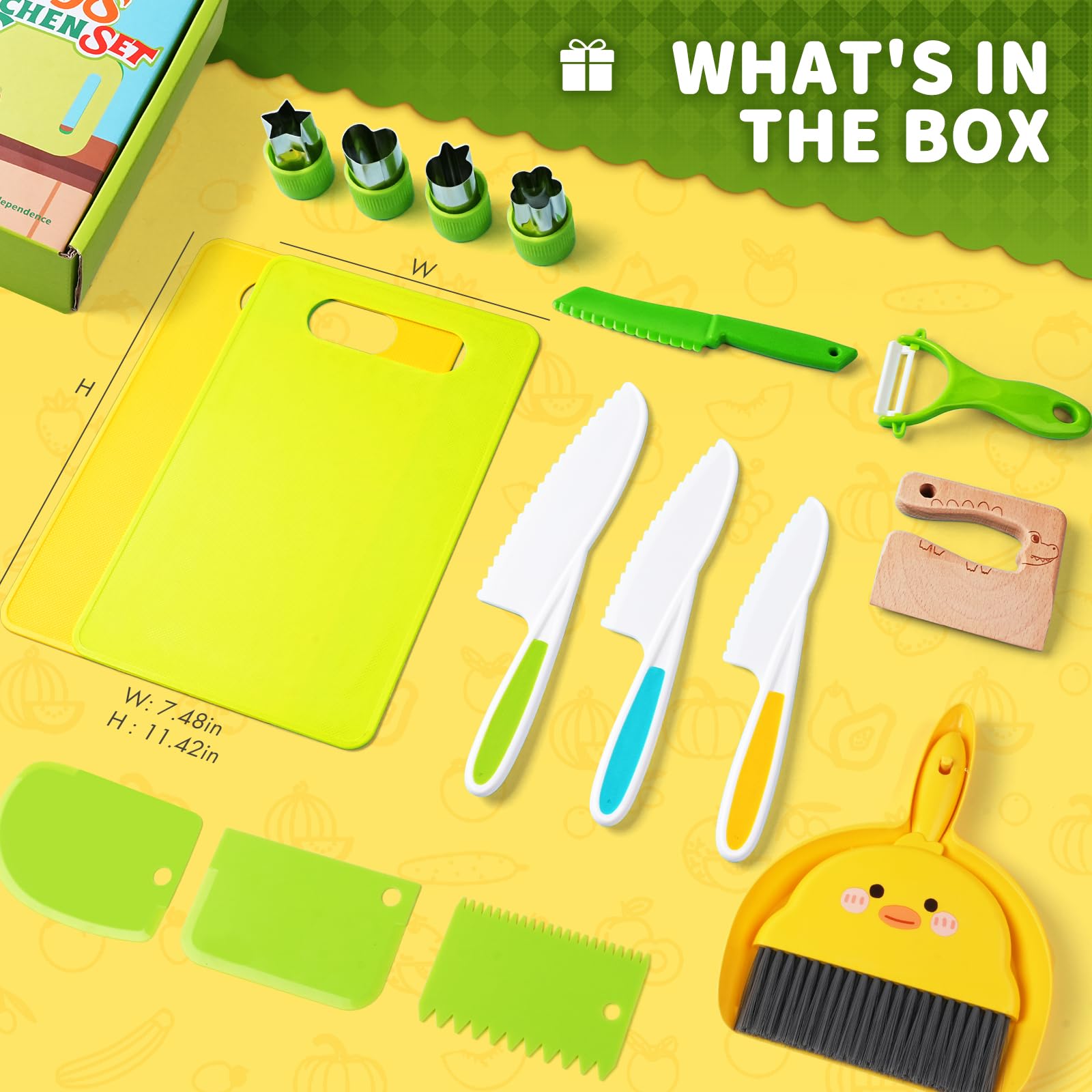 Yeeammk storage case keeps utensils organized and easy to find