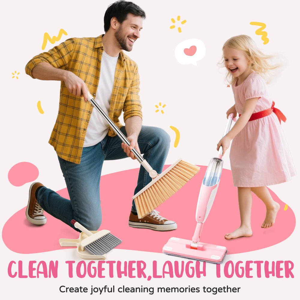 Yeeammk pretend cleaning princess theme inspires imaginative play and leadership.