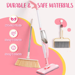 Yeeammk safe durable pink plastic design suitable for energetic pretend play.