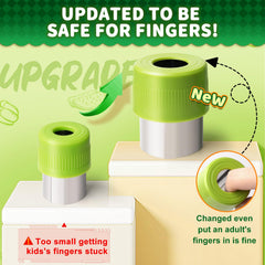 Yeeammk Y-peeler for toddlers helps learning to peel safely.